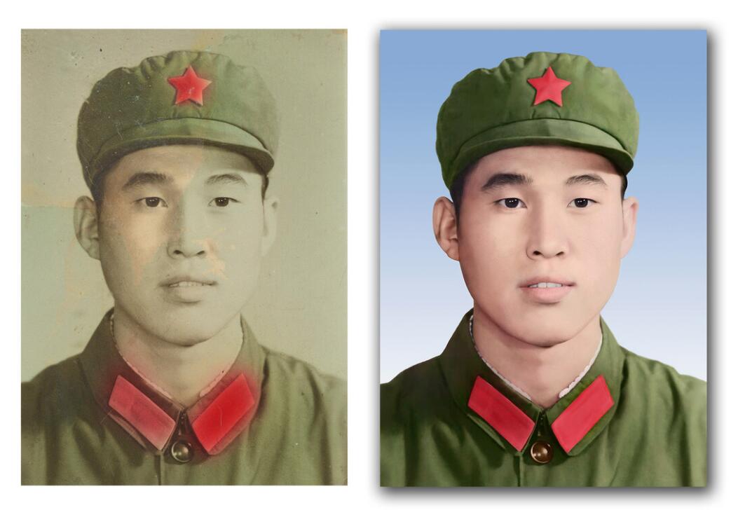 小板镇破损照片修复-18